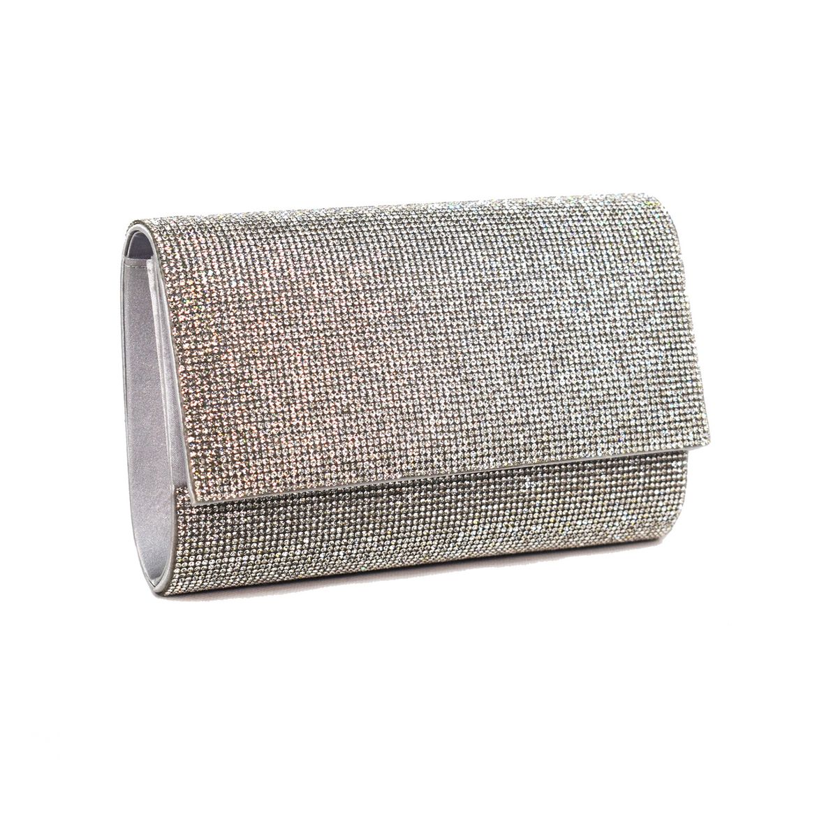 Glamour enveloptasje met kristallen